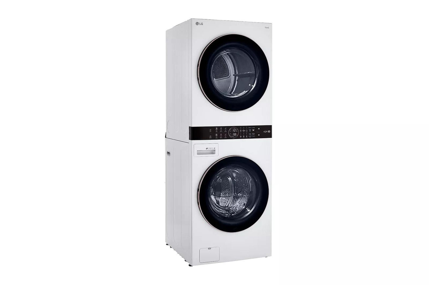 LG WKG101HWA Single Unit Front Load LG Washtower With Center Control 4.5...