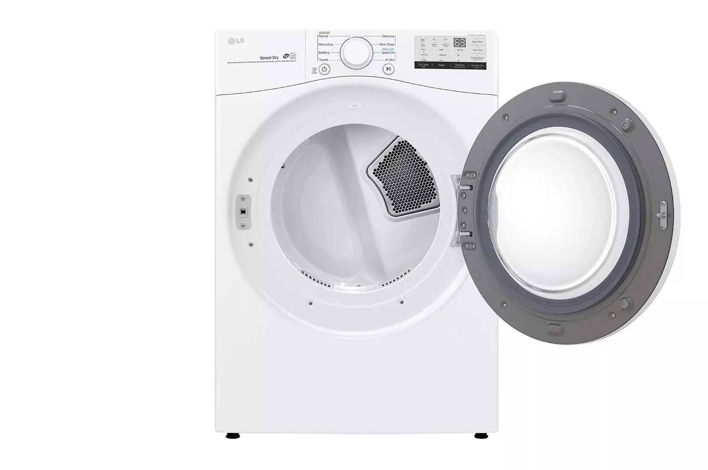 LG DLE3400W LG 7.4 Cu. Ft. Ultra Large Capacity Electric Dryer