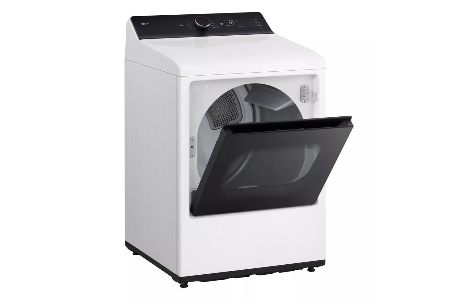 LG DLE8400WE 7.3 Cu. Ft. Ultra Large Capacity Rear Control Electric Dryer With L...