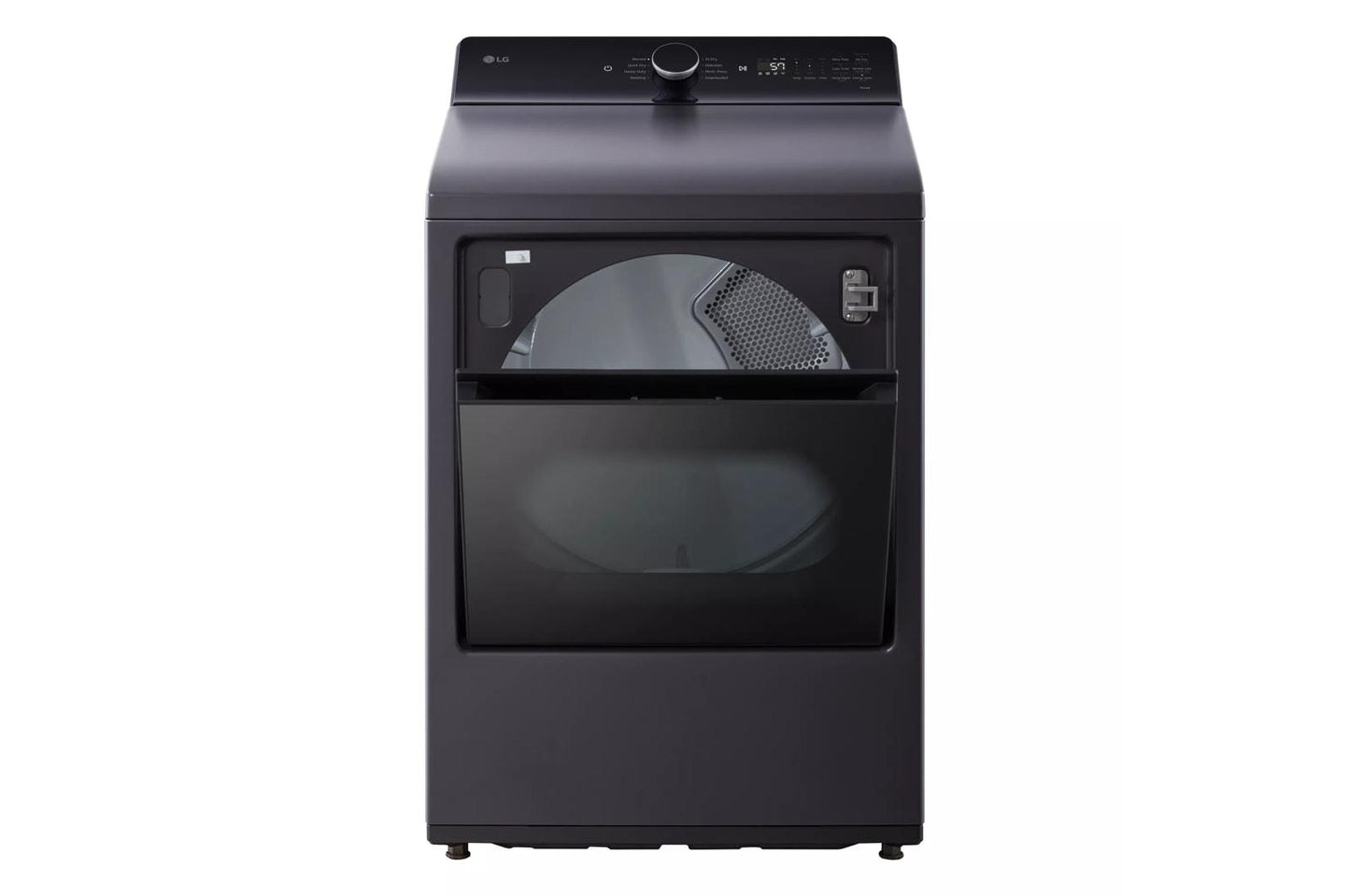 LG DLE8400BE 7.3 Cu. Ft. Ultra Large Capacity Rear Control Electric Dryer With L...