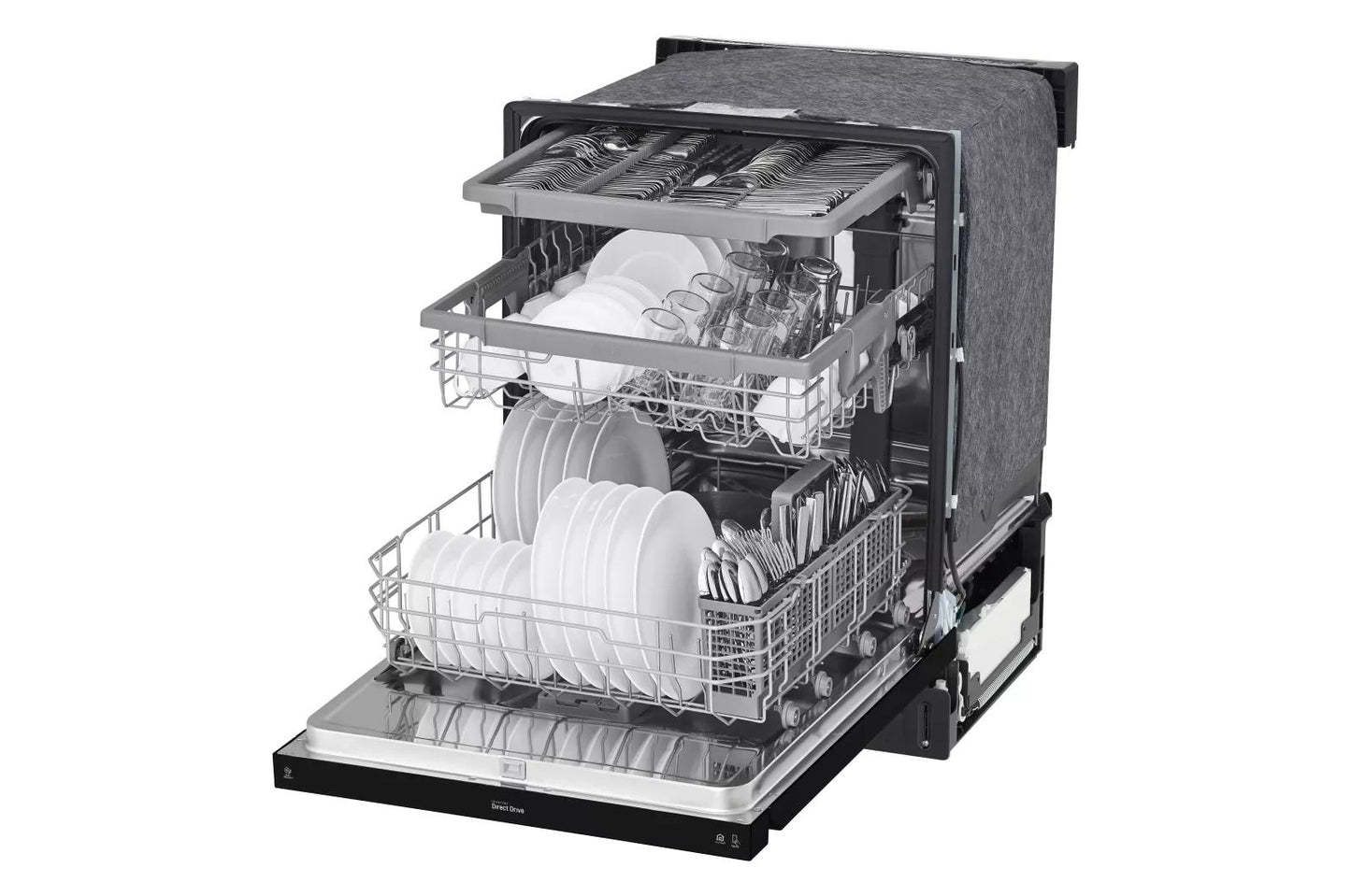 LG LDFN4542B LG Front Control Dishwasher With Quadwash and 3rd Rack