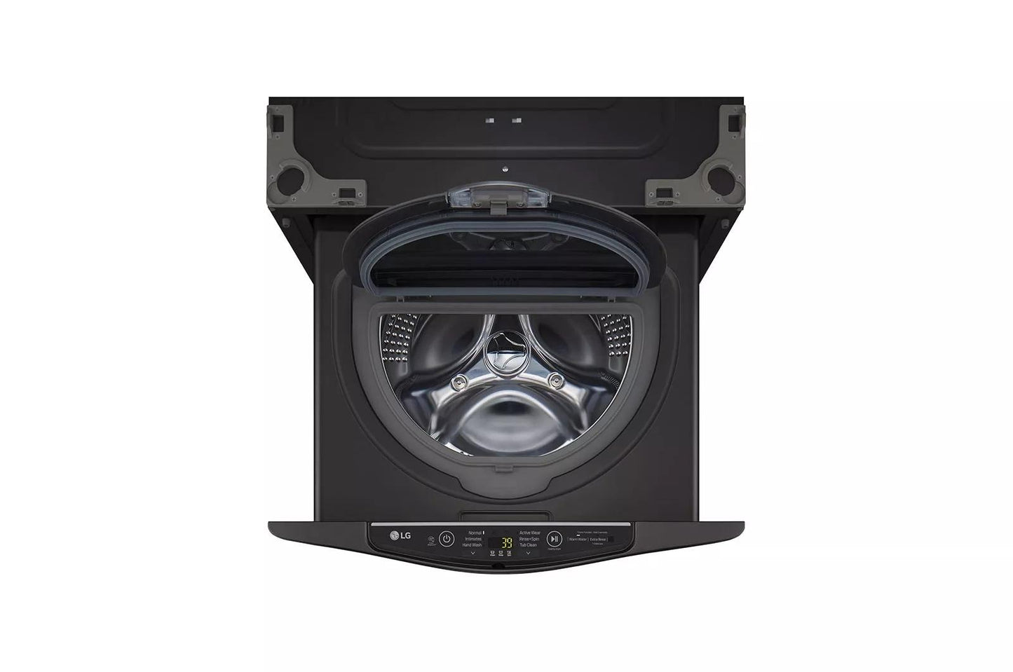 LG WD200CB 1.0 Cu. Ft. LG Sidekick Pedestal Washer, LG Twinwash COMPAT...