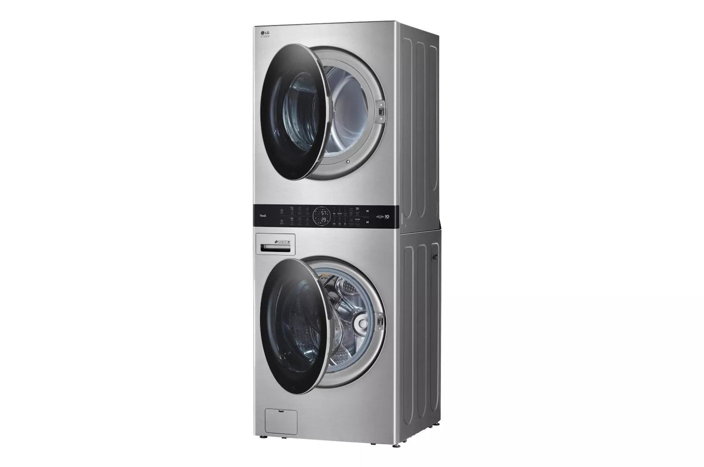 LG WSGX201HNA LG Studio Single Unit Front Load Washtower With Center CONTROL(...
