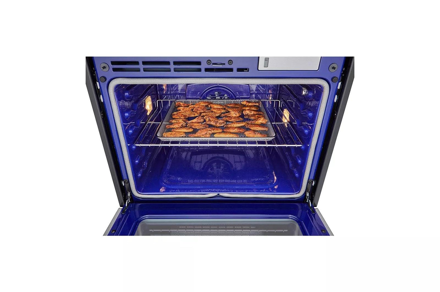 LG WSEP4727F 4.7 Cu. Ft. Smart Wall Oven With Instaview, True Convection, AIR...
