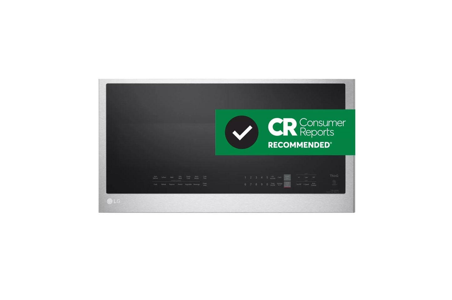 LG MVEL2033F 2.0 Cu. Ft. Wi-fi Enabled Over-the-range Microwave Oven With EASYCL...