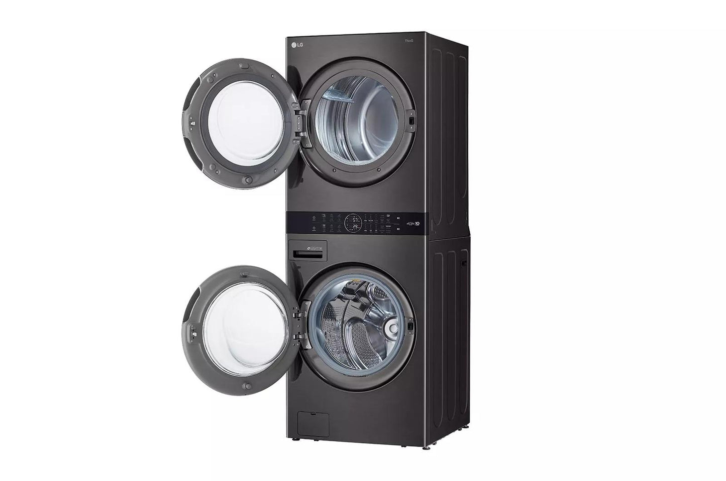 LG WKEX200HBA Single Unit Front Load LG Washtower With Center Control 4.5...