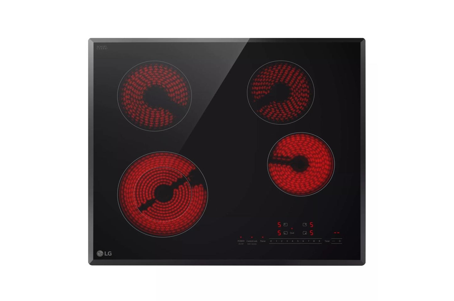 LG CBED2415B LG 24"" Compact Electric Cooktop