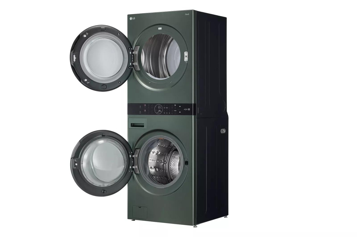 LG WKEX200HGA Single Unit Front Load LG Washtower With Center Control 4.5...