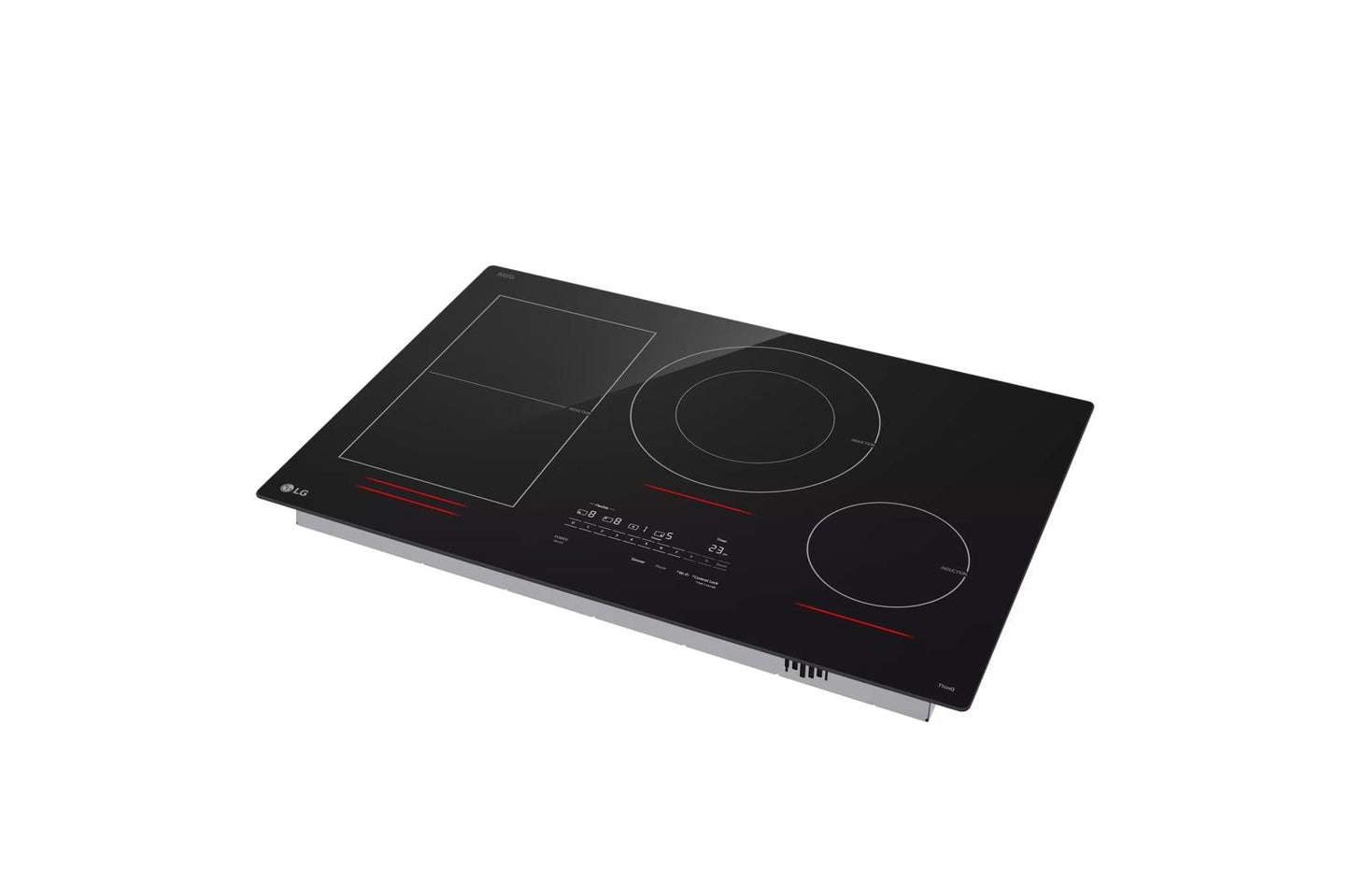 LG CBIH3017BE LG 30"" Smart Induction Cooktop With Ultraheat 5.0KW Element