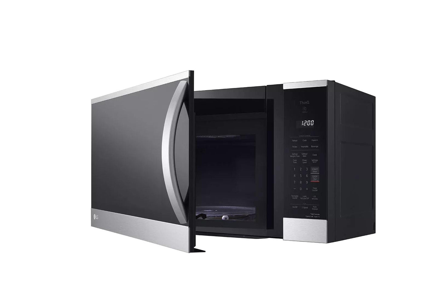 LG MVEM1825F LG 1.8 Cu. Ft. Over-the-range Microwave Oven With Easyclean