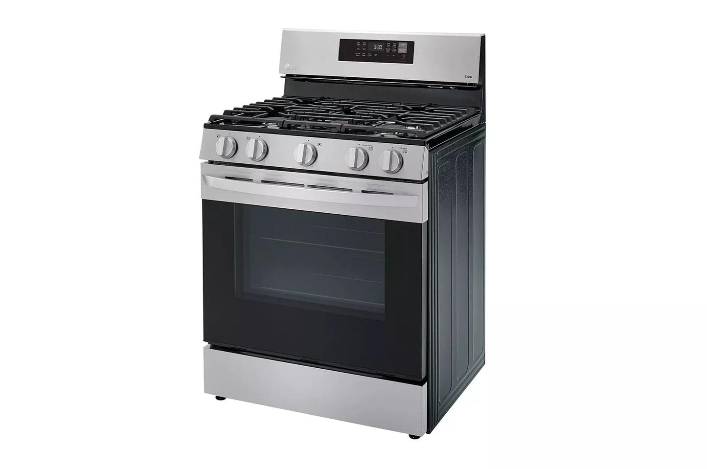LG LRGL5823S 5.8 Cu Ft. Smart Wi-fi Enabled Fan Convection Gas Range With Air FR...