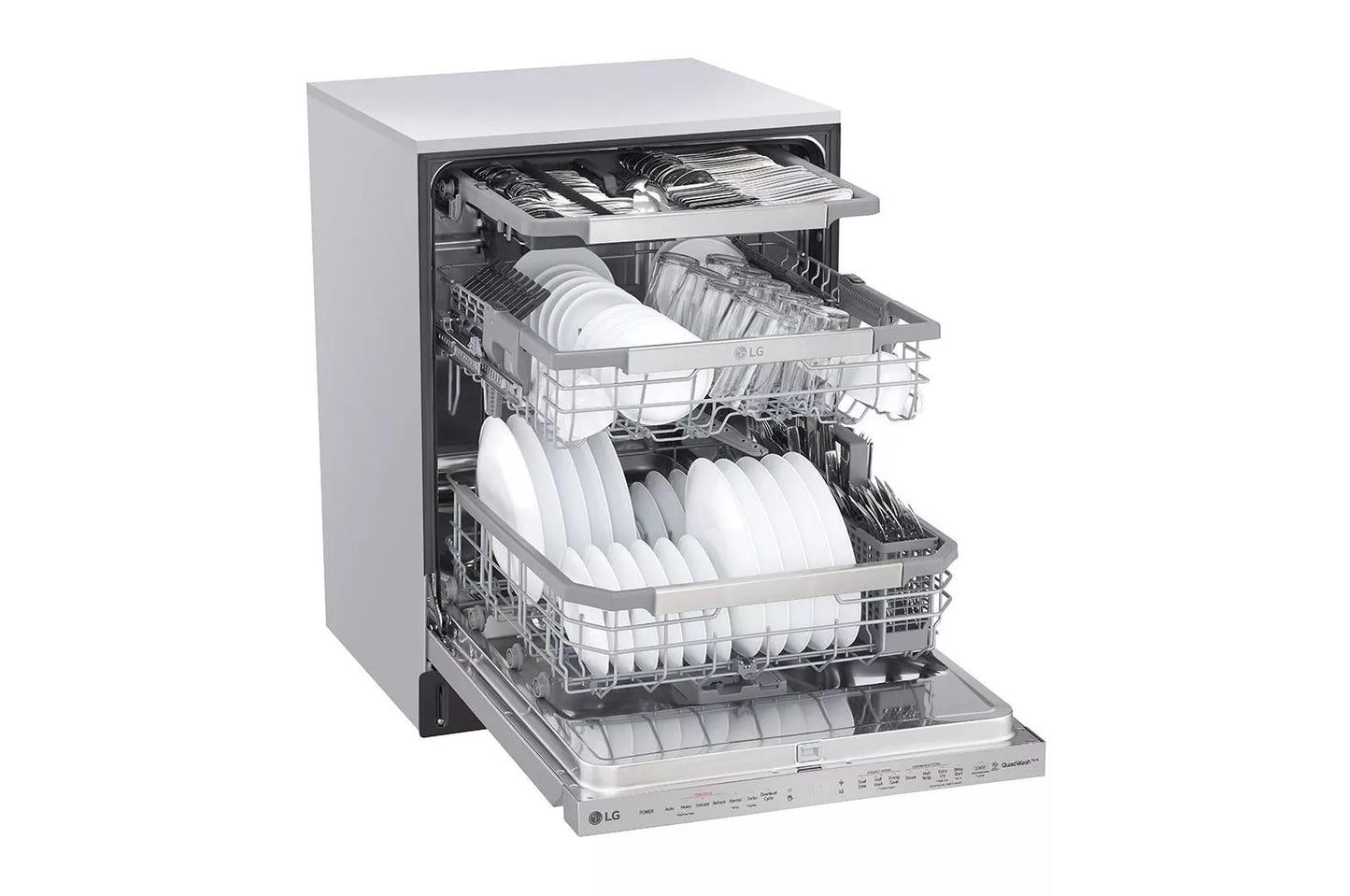 LG LDP6810SS Top Control Smart Wi-fi Enabled Dishwasher With Quadwash and TR...