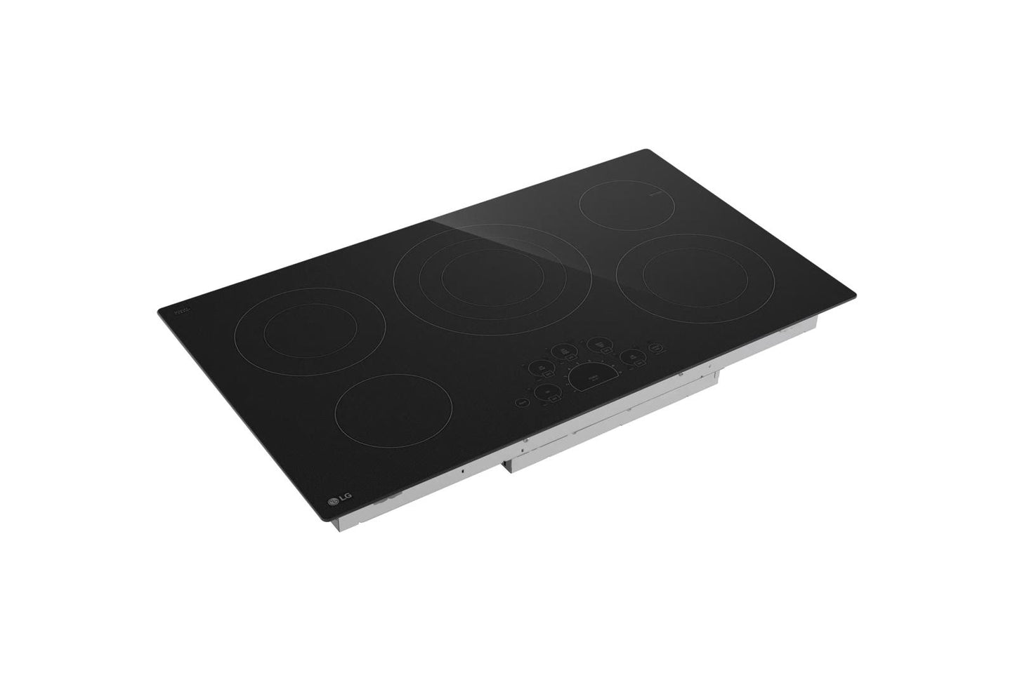 LG LCE3610SBE LG 36"" Electric Cooktop With Ultraheat 3.0KW Element