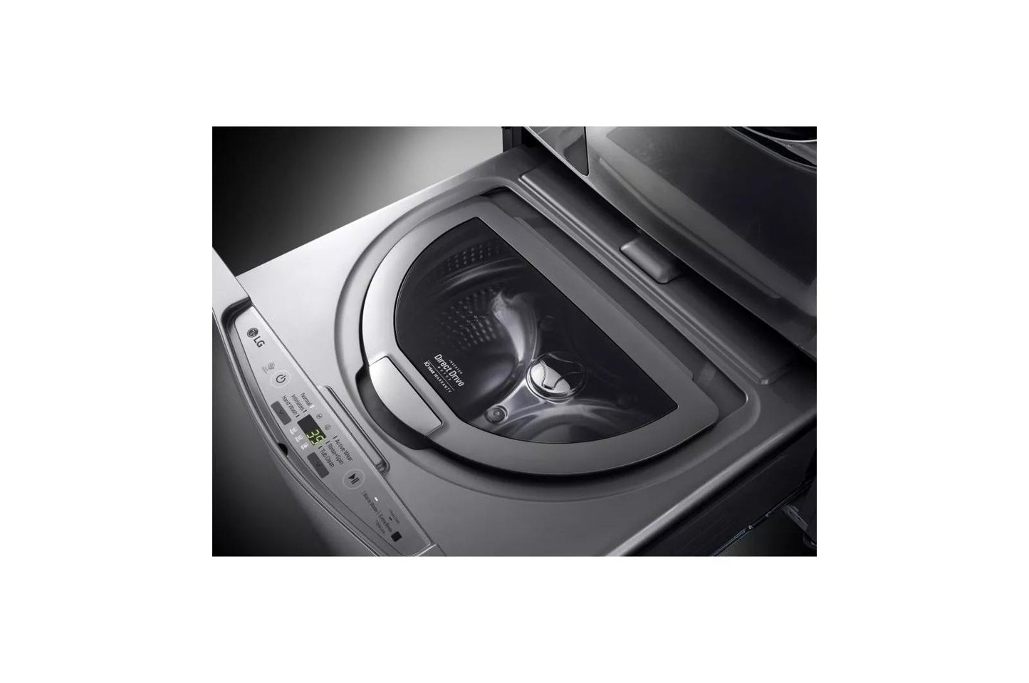 LG WD200CV 1.0 Cu. Ft. Sidekick Pedestal Washer, Part of the LG Twin Wash