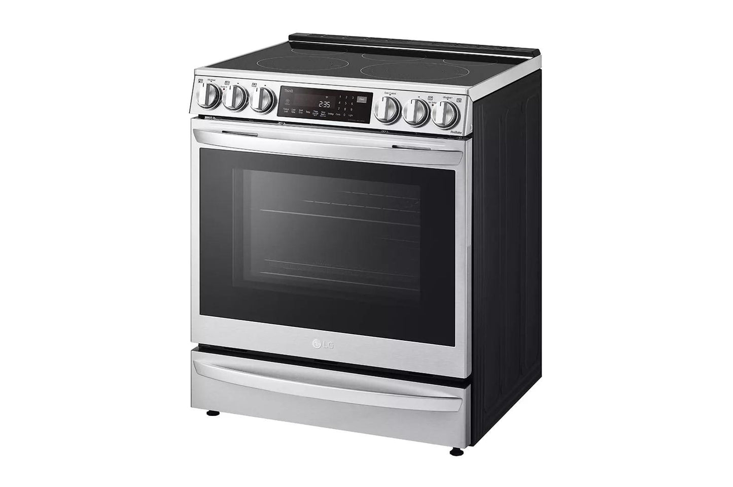 LG LSEL6337F 6.3 Cu Ft. Smart Wi-fi Enabled Probake Convection Instaview E...