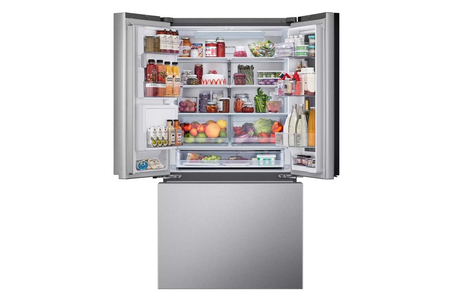 LG LF31S6360S 31 Cu. Ft. Smart Standard-depth Max French Door Refrigerator WI...