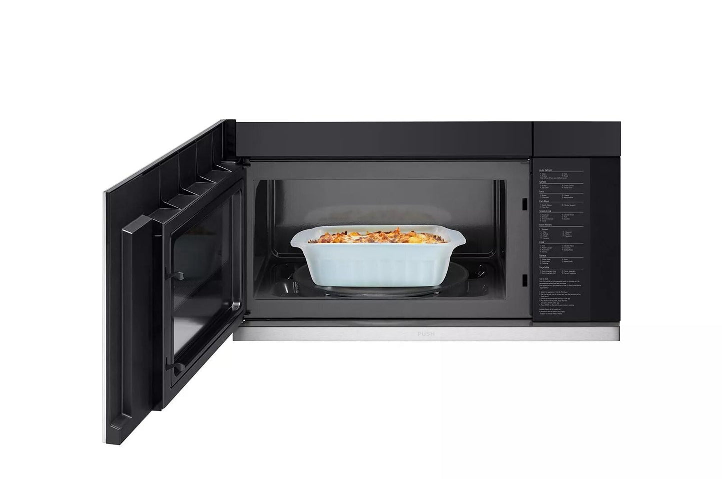 LG MVEL2137F 2.1 Cu. Ft. Wi-fi Enabled Over-the-range Microwave Oven With EASYCL...
