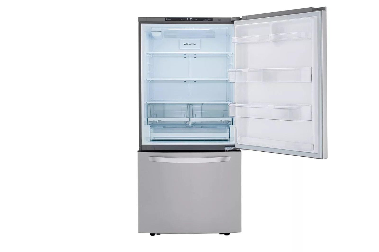 LG LRDCS2603S LG 26 Cu. Ft. Bottom Freezer Refrigerator
