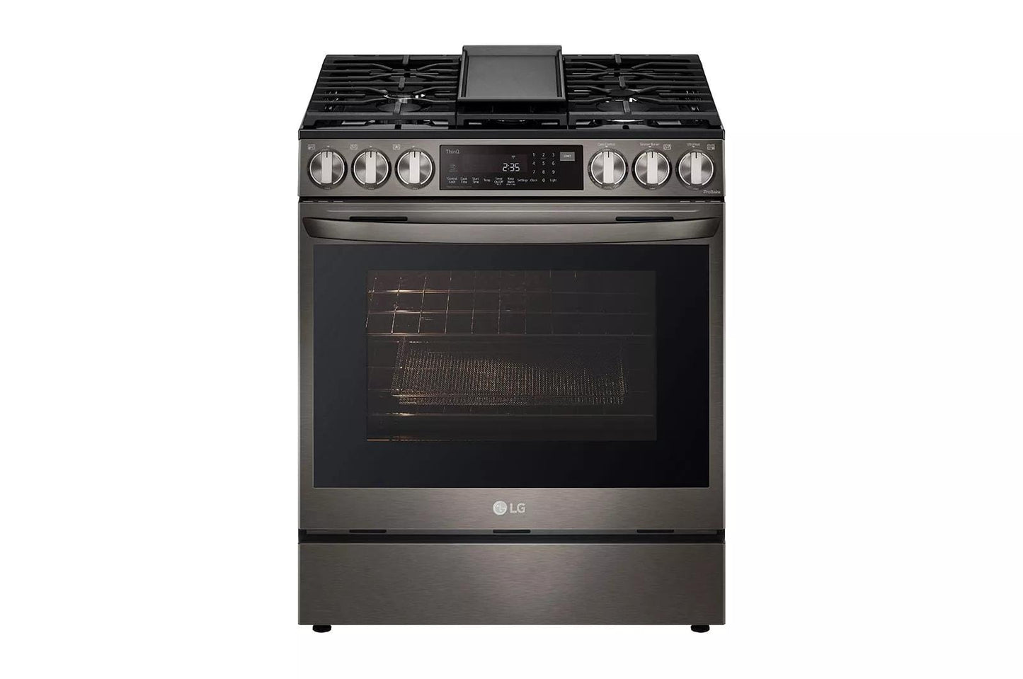 LG LSGL6335D 6.3 Cu Ft. Smart Wi-fi Enabled Probake Convection Instaview G...