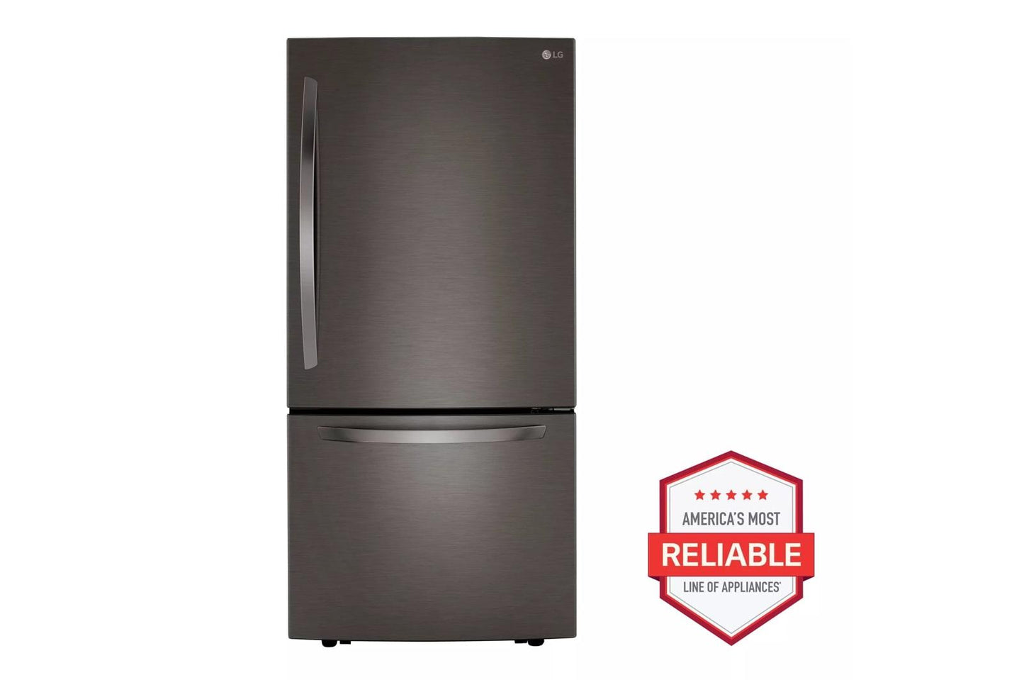 LG LRDCS2603D LG 26 Cu. Ft. Bottom Freezer Refrigerator