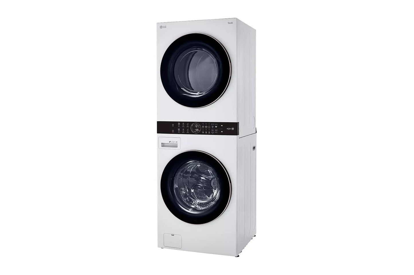 LG WKG101HWA Single Unit Front Load LG Washtower With Center Control 4.5...