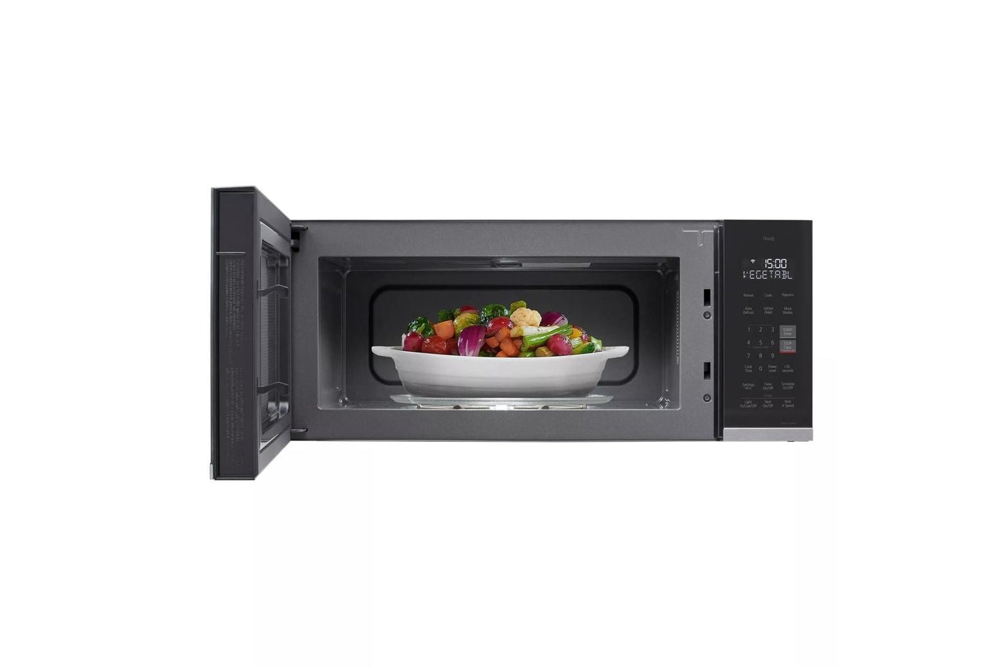 LG MVEF1323F LG 1.3 Cu. Ft. Smart Low Profile Over-the-range Microwave Oven