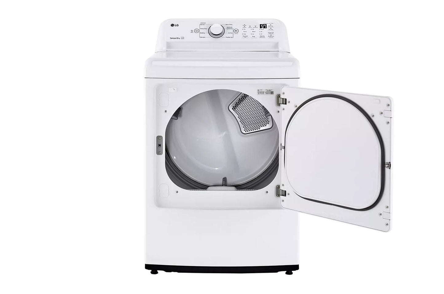 LG DLG7001W 7.3 Cu. Ft. Ultra Large Capacity Top Load Gas Dryer With Sensor DRY...