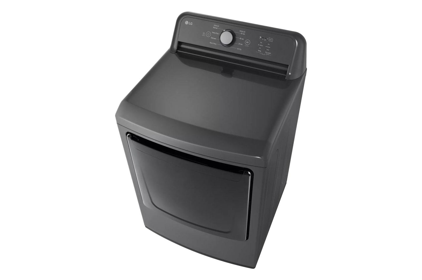 LG DLE6100M 7.3 Cu. Ft. Ultra Large Capacity Rear Control Electric Dryer With S...