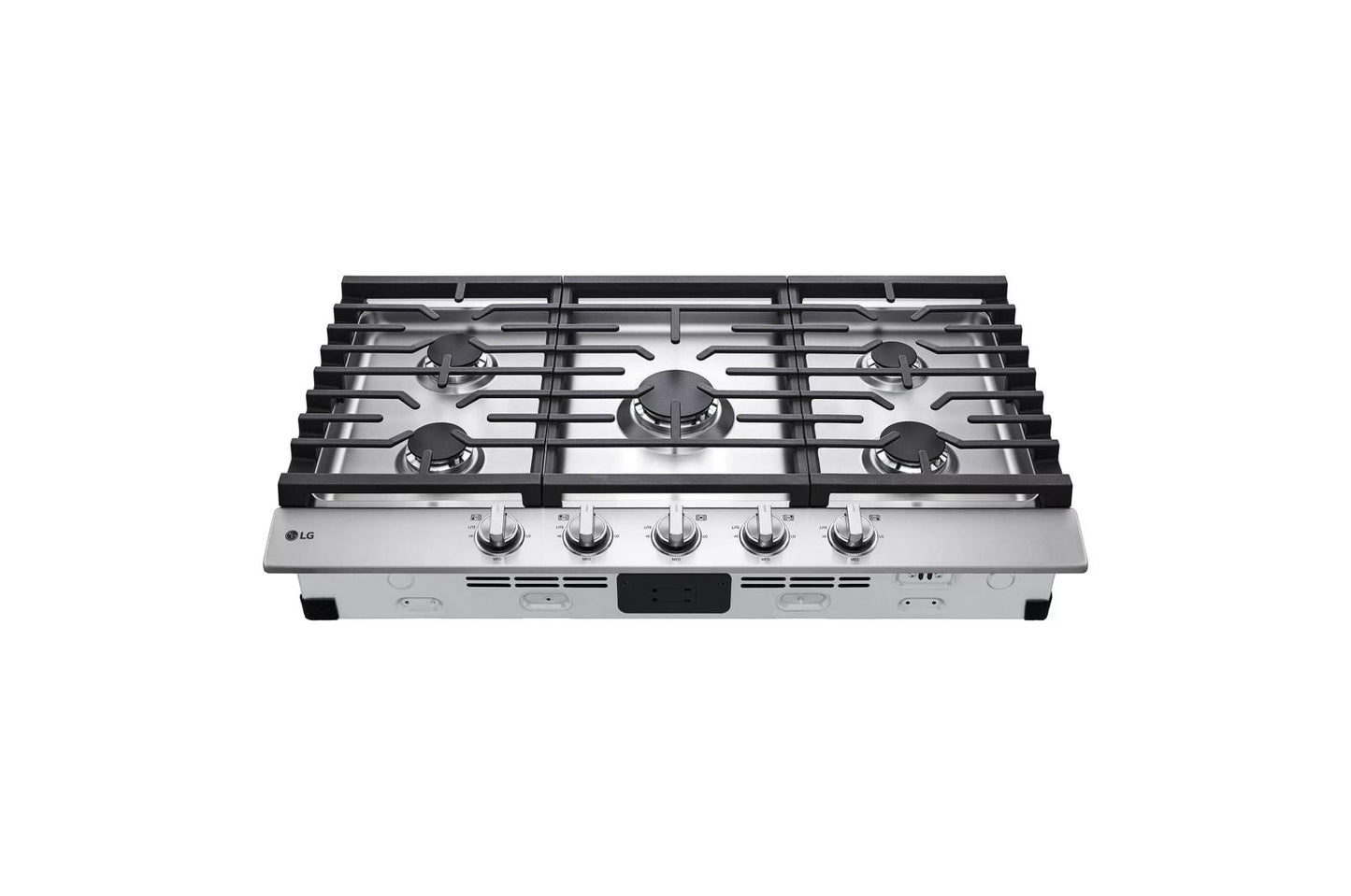 LG CBGJ3623S LG 36"" Gas Cooktop With Ultraheat 20k BTU Burner