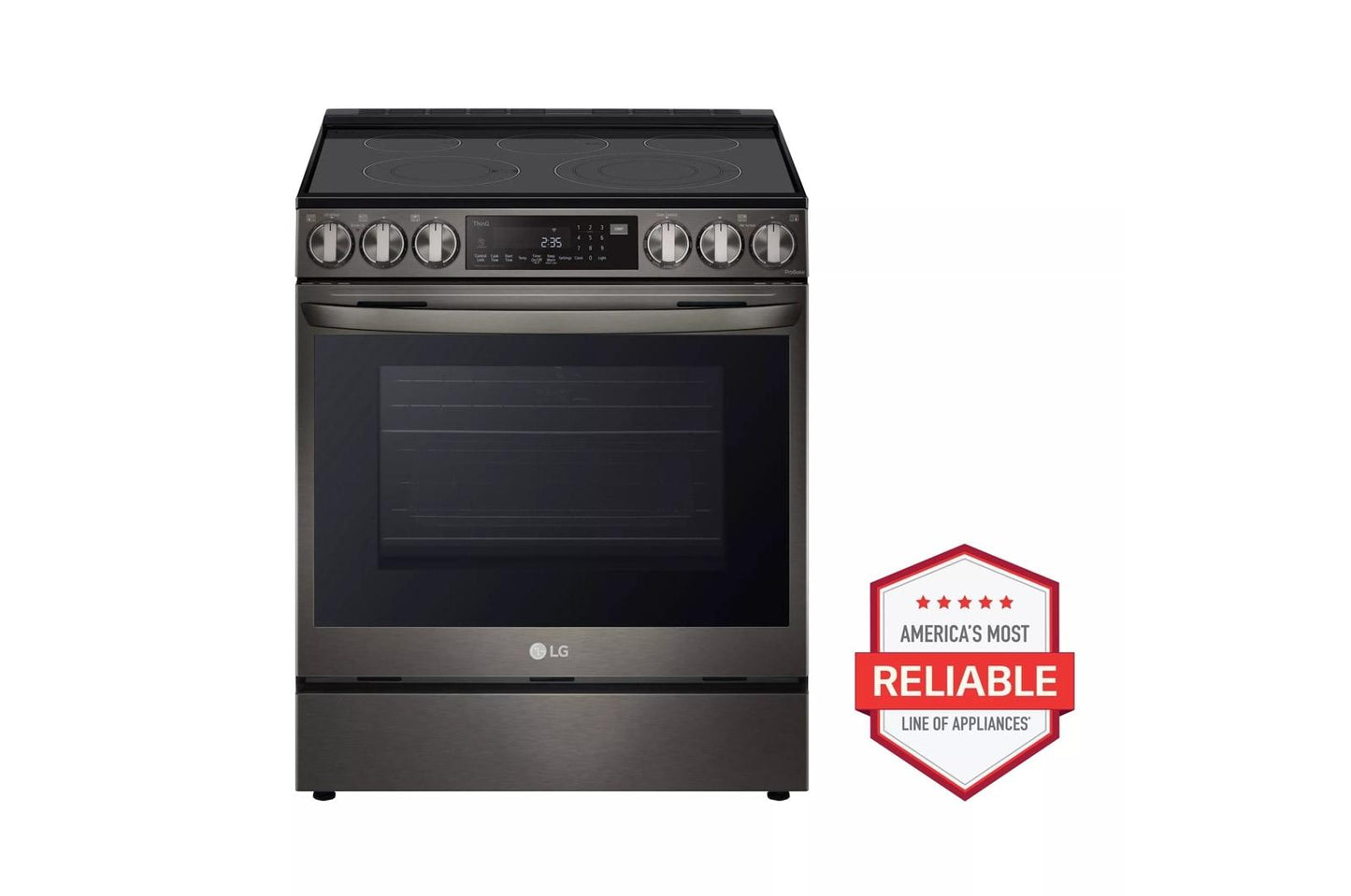 LG LSEL6335D 6.3 Cu Ft. Smart Wi-fi Enabled Probake Convection Instaview E...