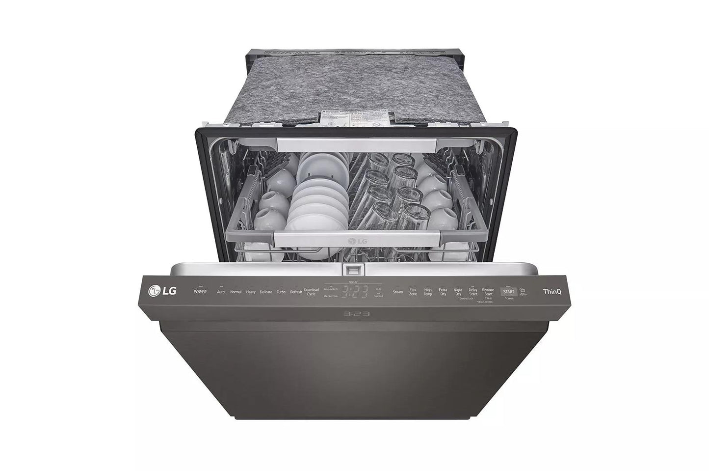 LG LDPS6762D Smart Top Control Dishwasher With Quadwash Pro, Dynamic Dry ...