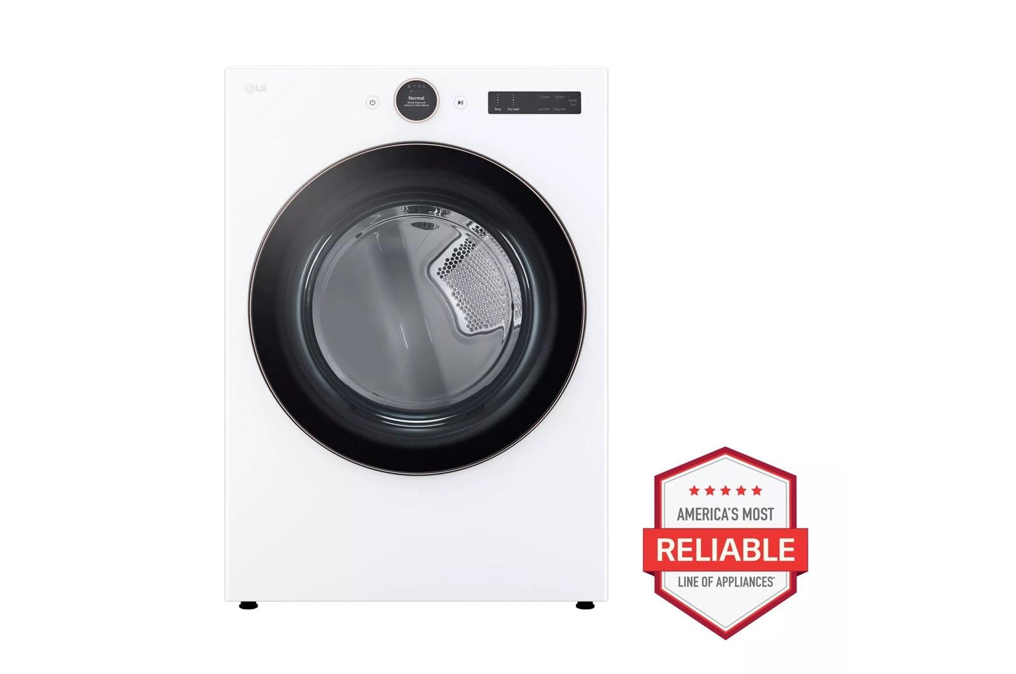 LG DLEX6500W 7.4 Cu. Ft. Ultra Large Capacity Smart Front Load Electric Energy S...
