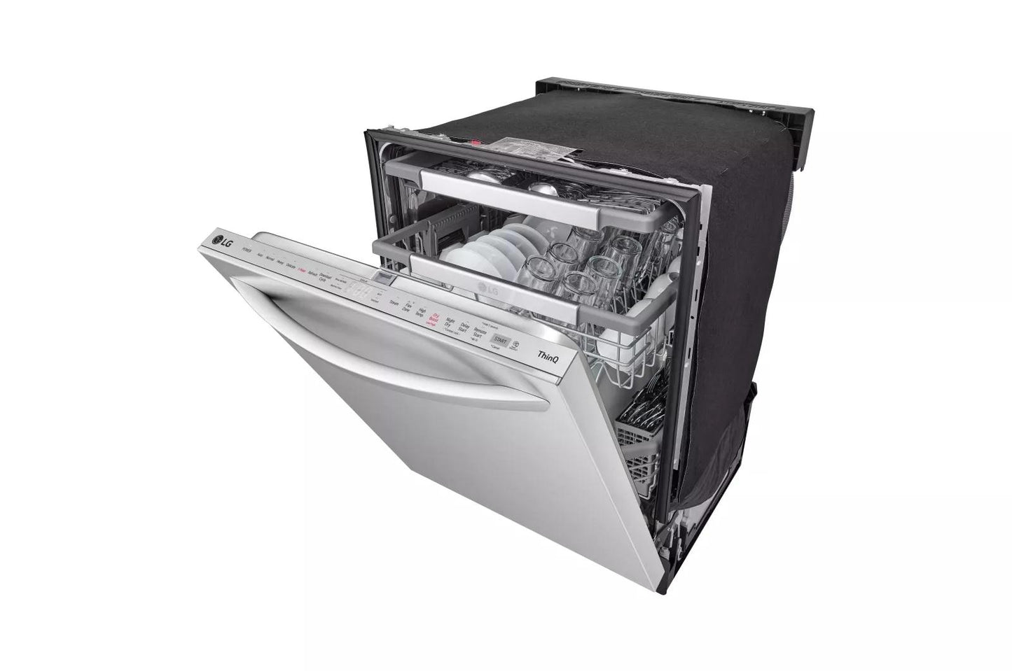 LG LDTH7972S Smart Wi-fi Enabled Top Control Dishwasher With 1-hour Wash & Dry, ...