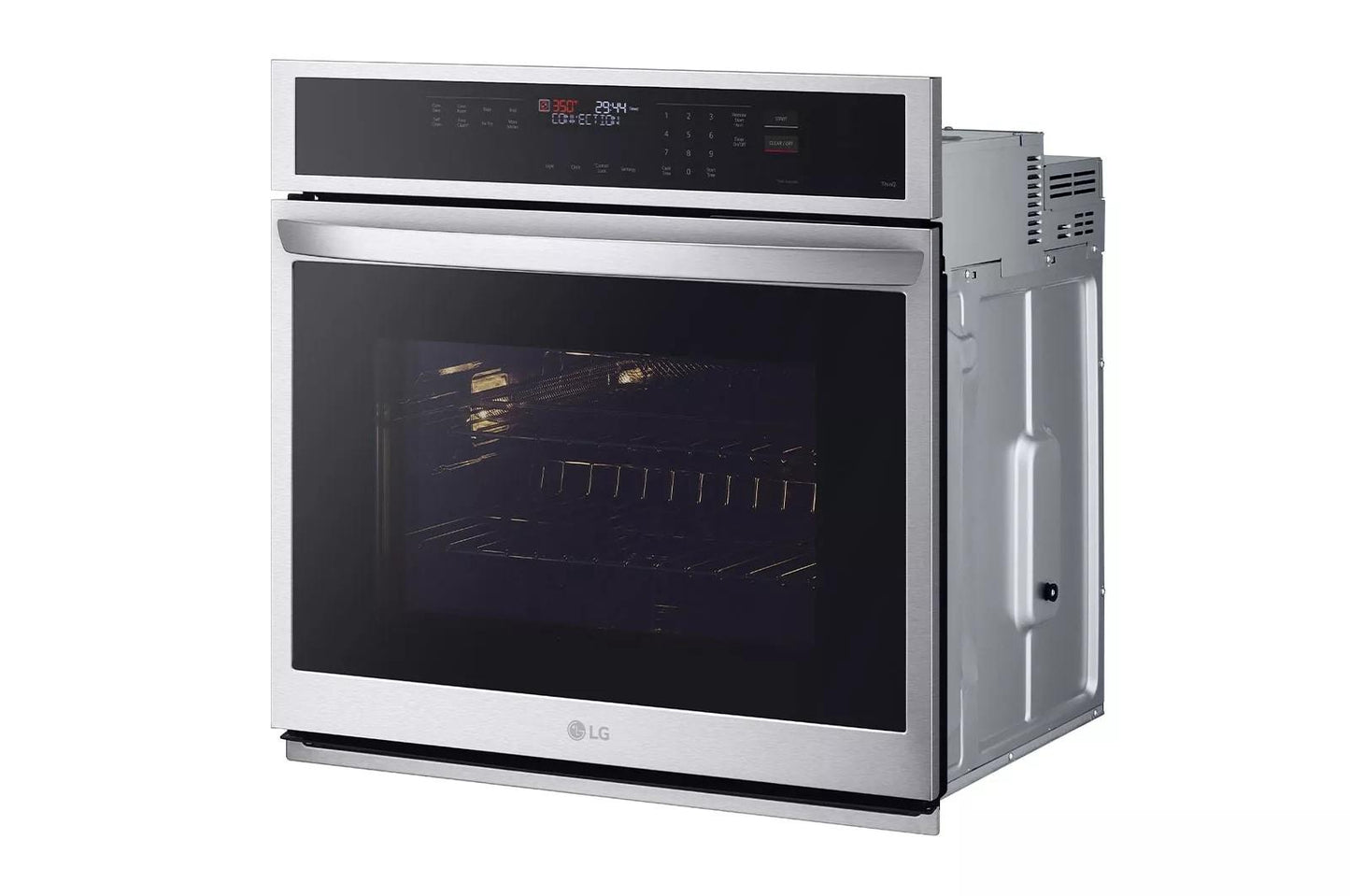 LG WSEP4723F LG 4.7 Cu. Ft. Smart Wall Oven With Convection and Air Fry