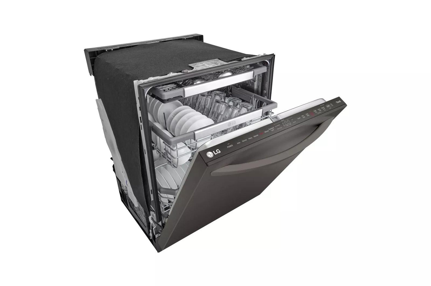 LG LDTH7972D Smart Top Control Dishwasher With 1-hour Wash & Dry, Quadwash P...