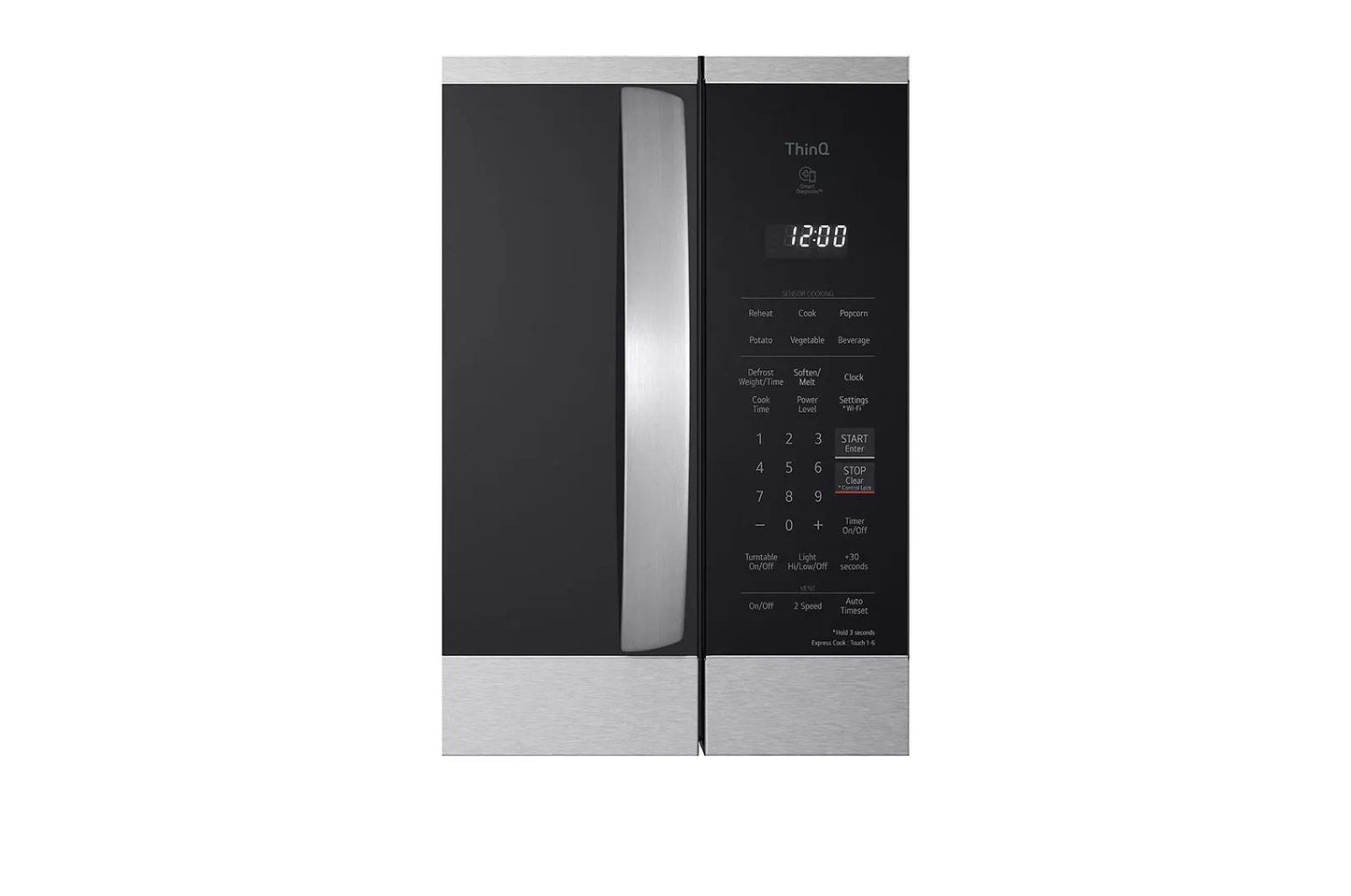 LG MVEM1825F LG 1.8 Cu. Ft. Over-the-range Microwave Oven With Easyclean