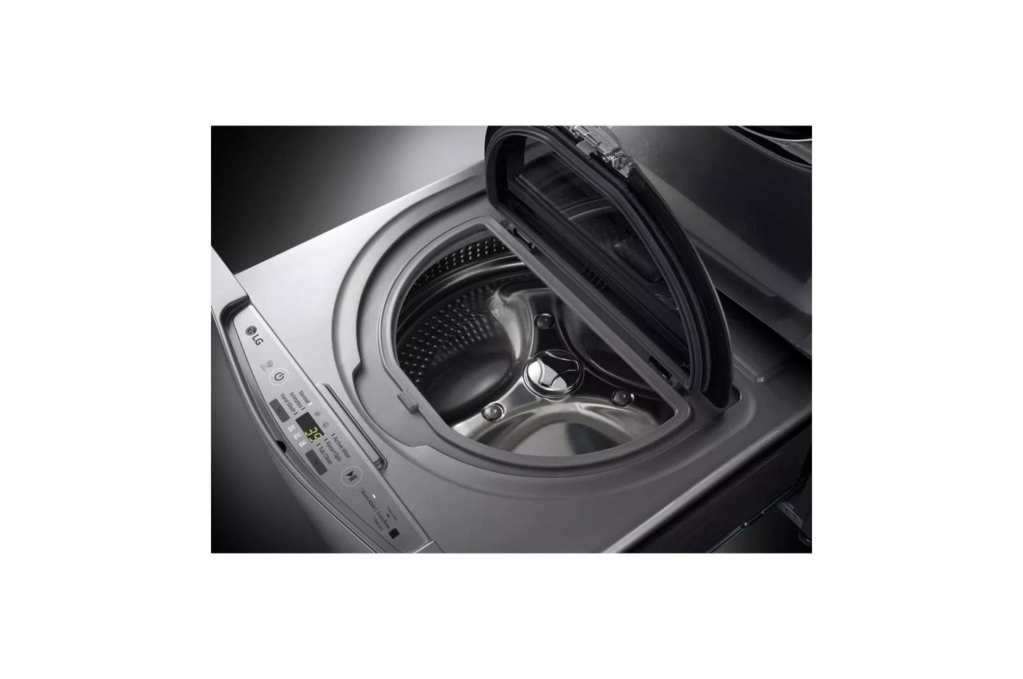LG WD200CV 1.0 Cu. Ft. Sidekick Pedestal Washer, Part of the LG Twin Wash