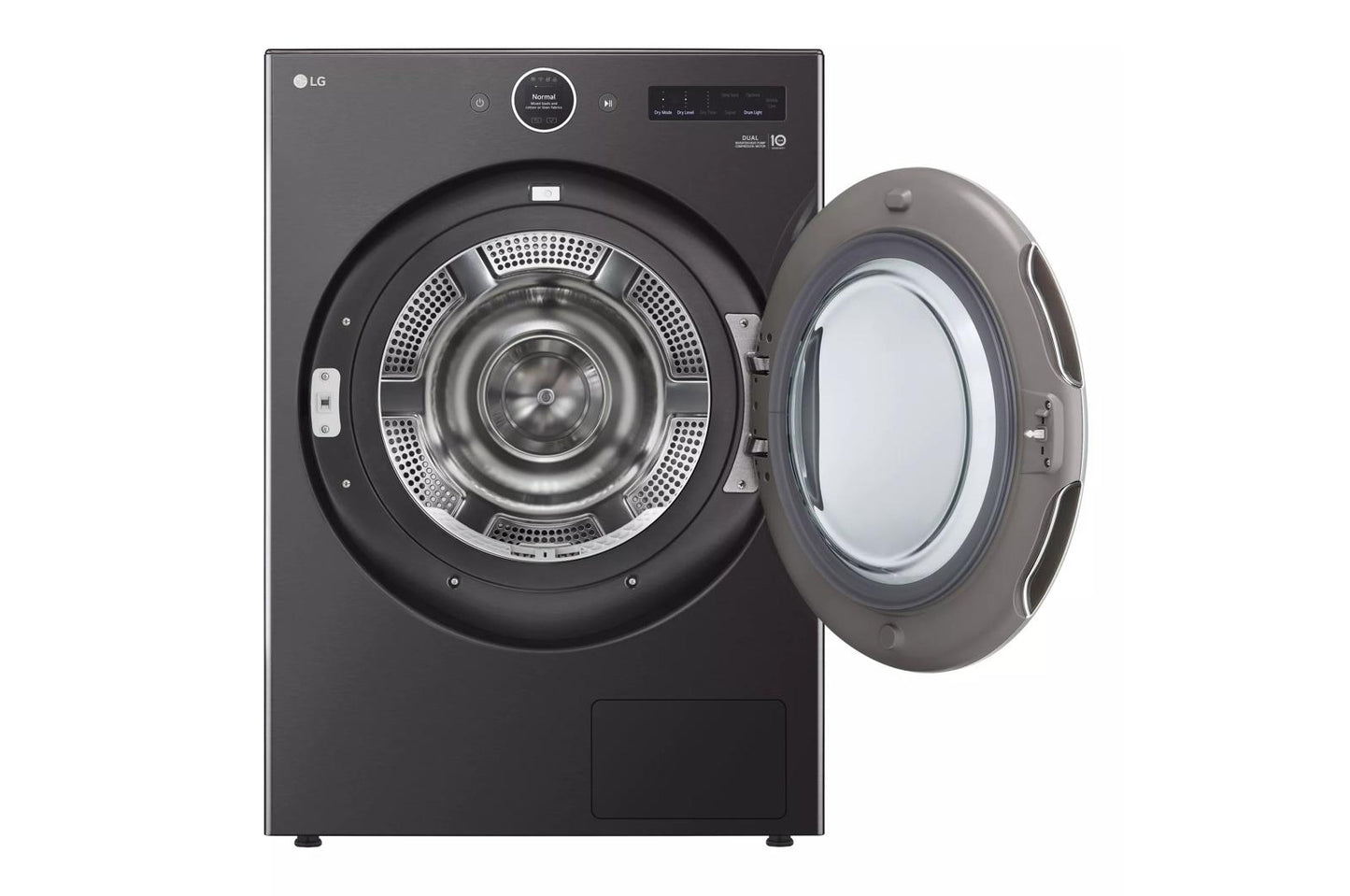 LG DLHC5502B 7.8 Cu. Ft. MEGA Capacity Smart Front Load Dryer With Dual INVERTER...