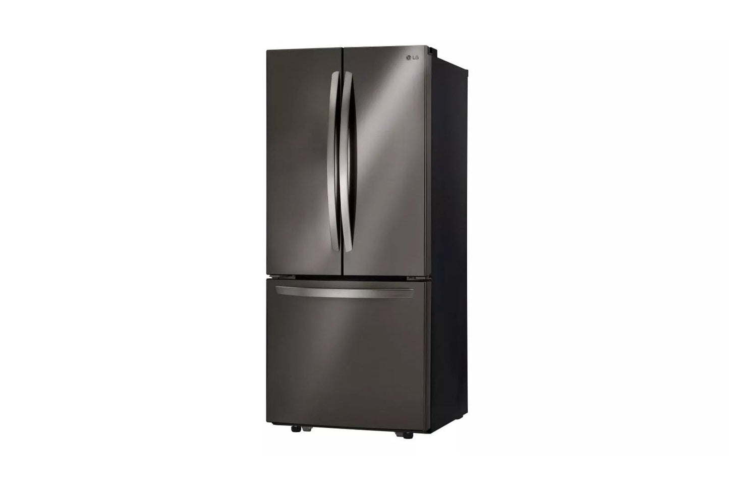 LG LFCS22520D LG Black Stainless Steel Series 21 Cu. Ft. Large Capacity 30"" Wide ...