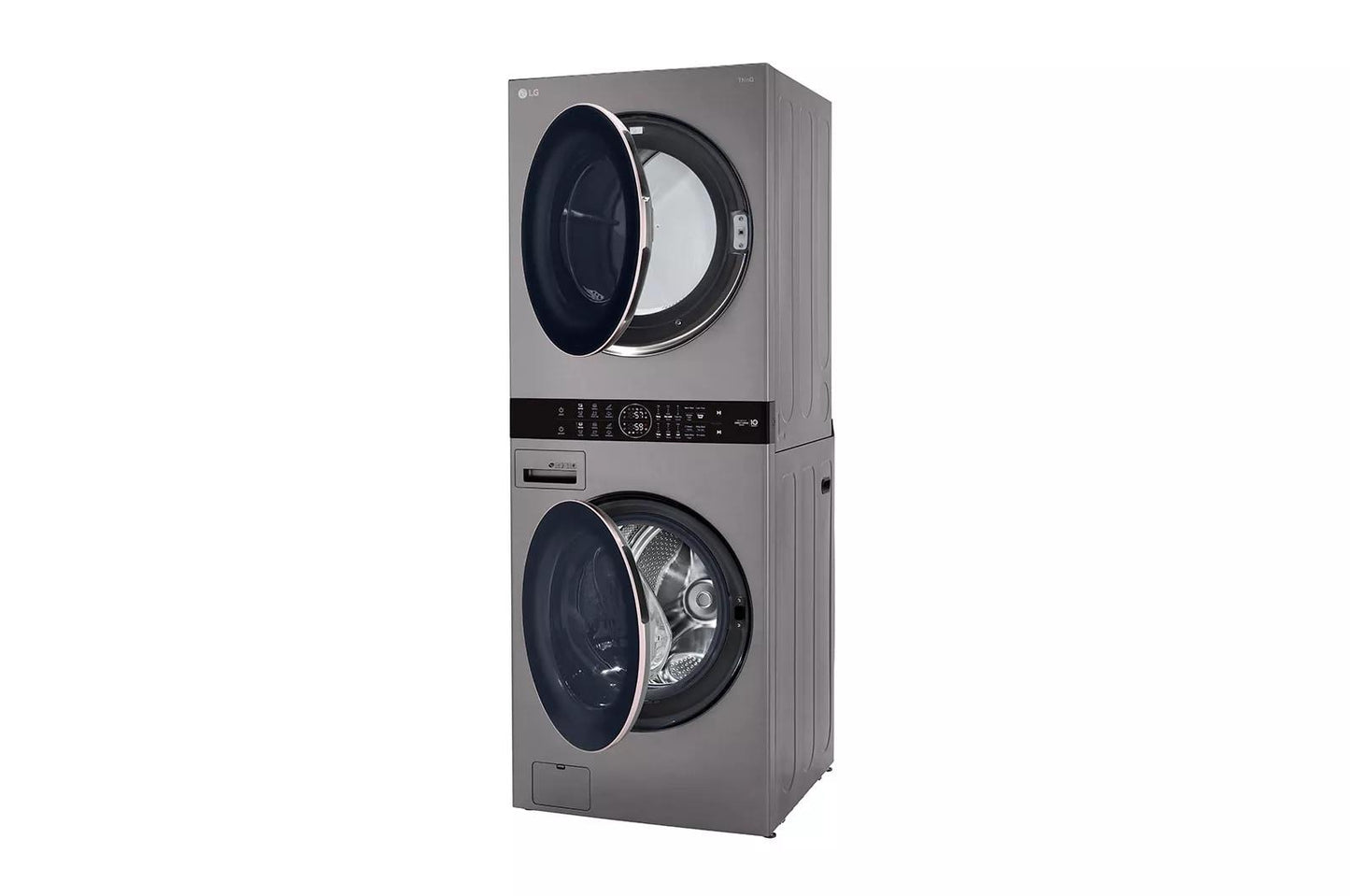 LG WKE100HVA Single Unit Front Load LG Washtower With Center Control 4.5...