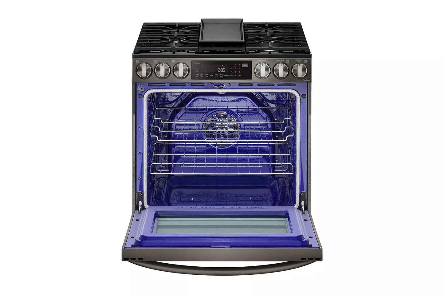 LG LSGL6335D 6.3 Cu Ft. Smart Wi-fi Enabled Probake Convection Instaview G...