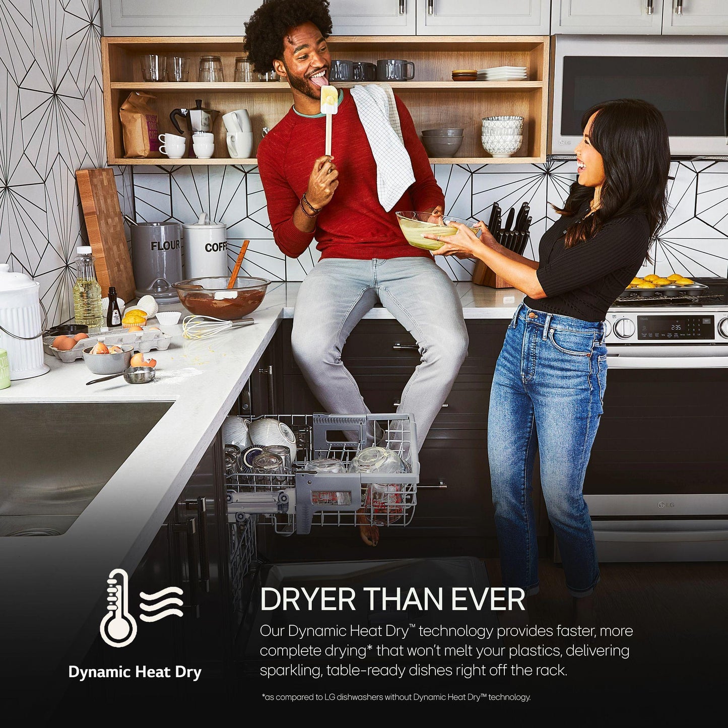 LG LDTH5554S Top-control Dishwasher With 1-hour Wash & Dry, Quadwash Pro, AND...
