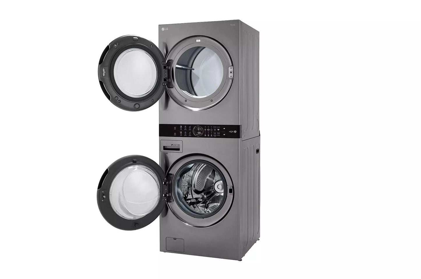 LG WKG101HVA Single Unit Front Load LG Washtower With Center Control 4.5...
