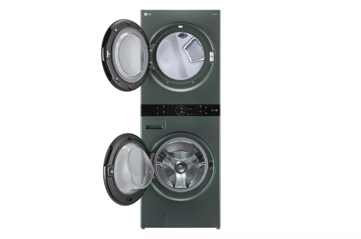LG WKEX200HGA Single Unit Front Load LG Washtower With Center Control 4.5...