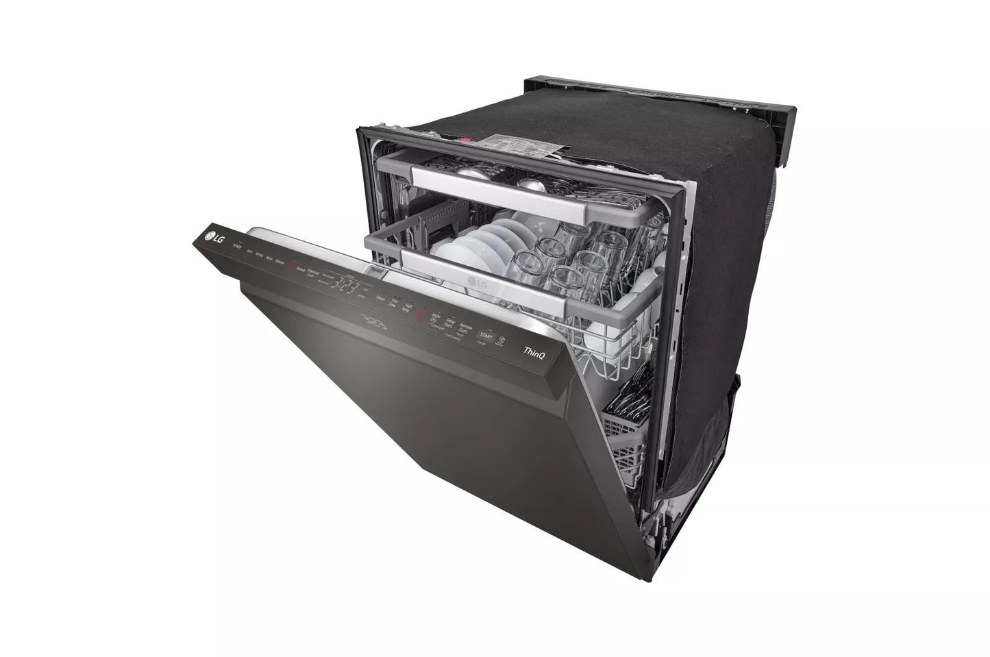LG LDPH7972D Smart Top Control Dishwasher With 1-hour Wash & Dry, Quadwash P...