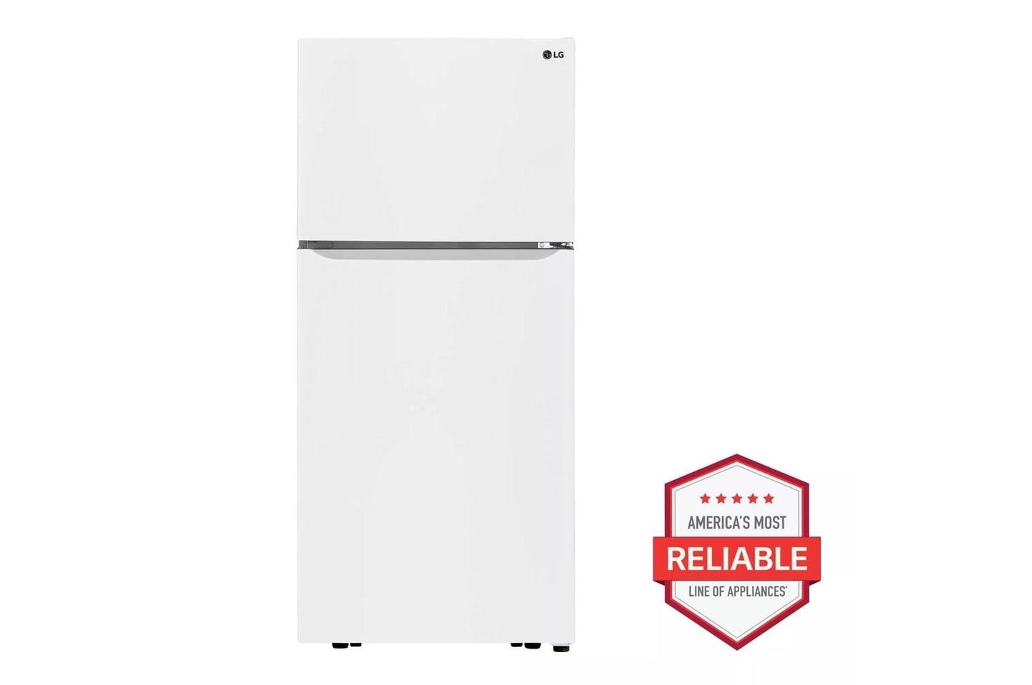LG LTCS20020W LG 20 Cu. Ft. Top Freezer Refrigerator