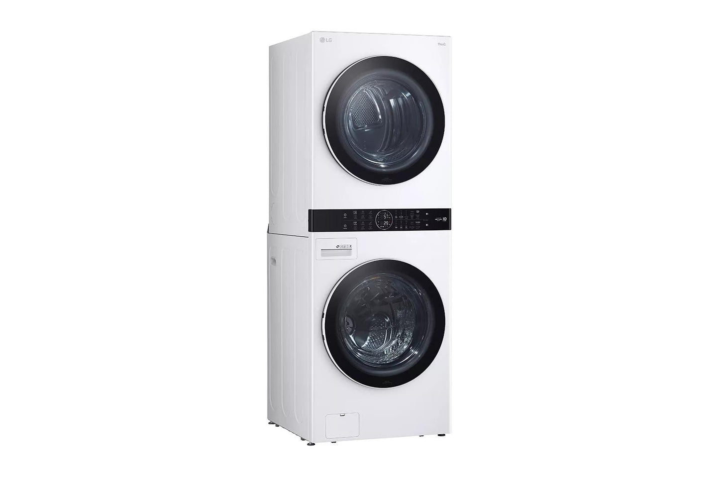 LG WKGX201HWA Single Unit Front Load LG Washtower With Center Control 4.5...