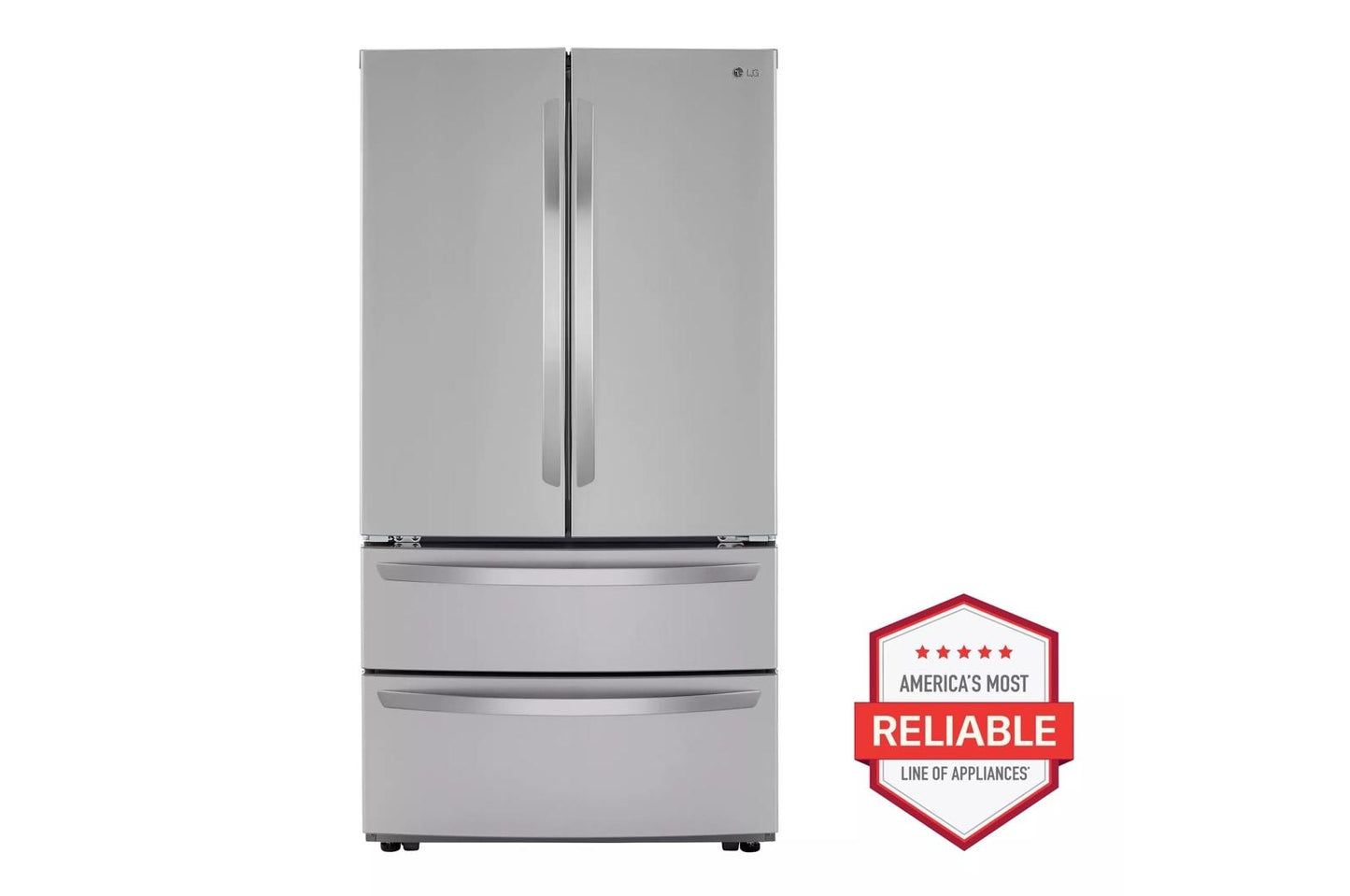 LG LMWC23626S LG 23 Cu. Ft. French Door Counter-depth Refrigerator