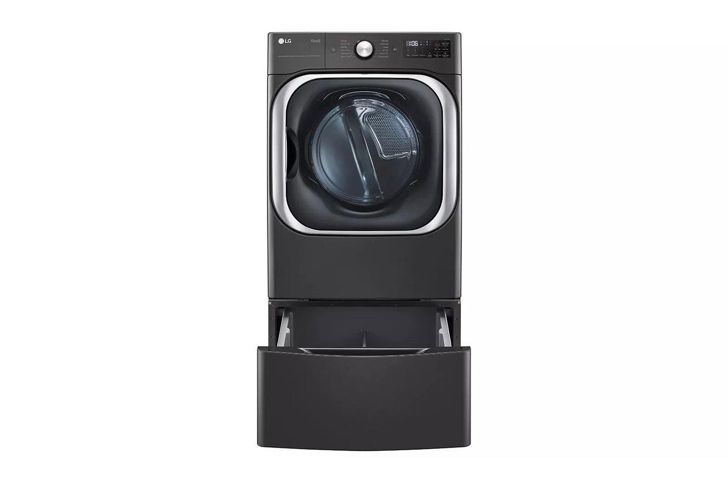 LG WDP5B LG Laundry Pedestal - Black Steel