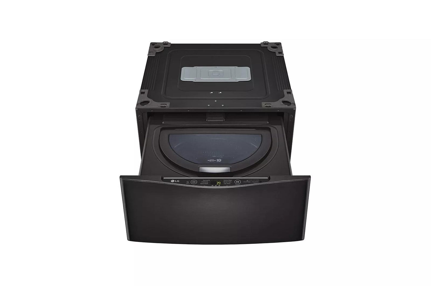 LG WD200CB 1.0 Cu. Ft. LG Sidekick Pedestal Washer, LG Twinwash COMPAT...